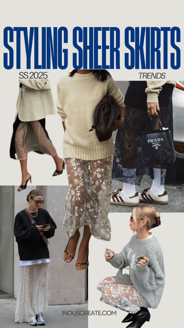 Styling Sheer Skirts for Everyday Looks: From Layering to Mix & Match 7 sheer skirts