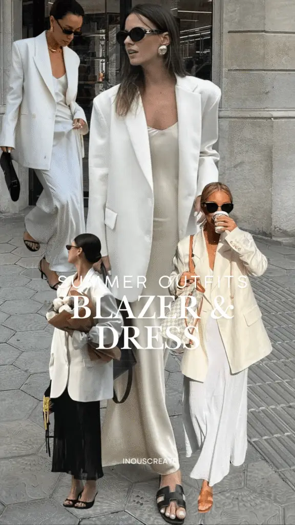 Soft Tailoring Capsule for Summer: How to Style a Blazer with a Dress This Season 1 Blazer Looks