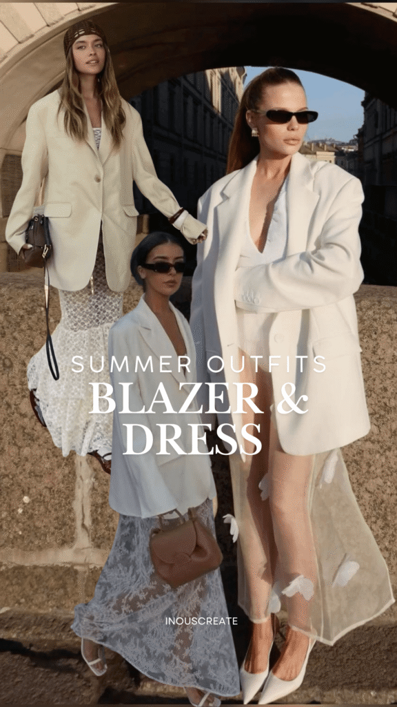 Soft Tailoring Capsule for Summer: How to Style a Blazer with a Dress This Season 3 3